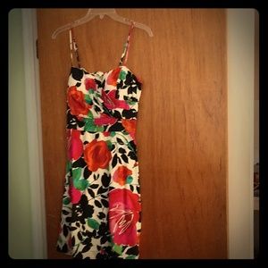 Flower Print Dress